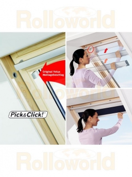 Original VELUX Dachfenster Rollo Thermo Verdunkelung GGU GPU GHU GTU GXU DKL DKU